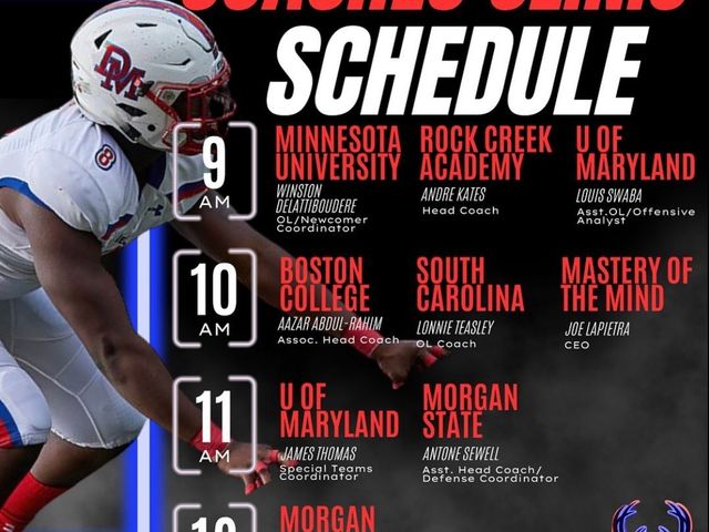 Dematha Football Schedule